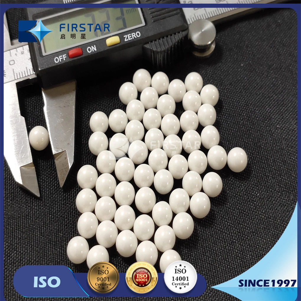Low Wear Rate and High Impact Resistant Zirconium Silicate Bead Ceramic Grinding Media with Density 4.1g/cm3