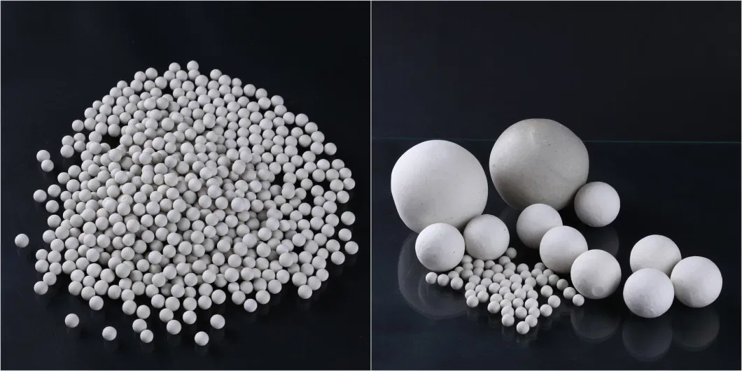 17%-23% Inert Ceramic Balls Support Media Catalyst Protecting