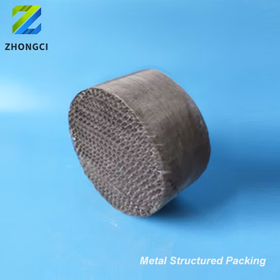 Stainless Steel 316 for Metal Wire Gauze Structured Packing for Purifying Tower Separation and Reactive Distillation