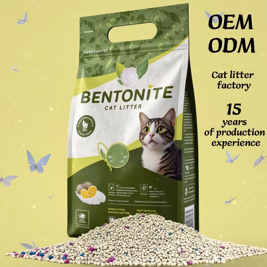 High Quality Silica Gel Without Dust Agglomeration Crystal Cat Litter with Fragrance
