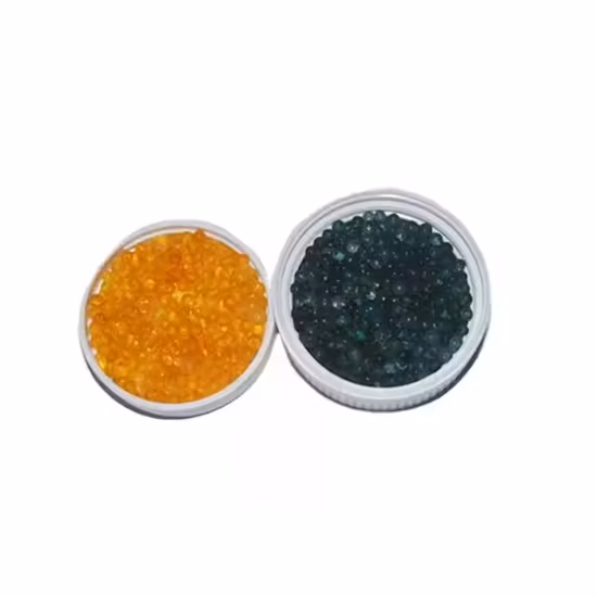 Orange to Green Silica Gel Desiccant Beads in 2